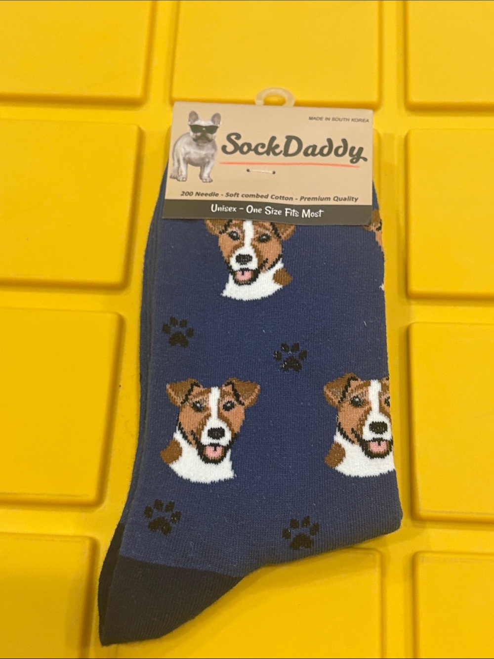 SockDaddy Socks Jack Russel